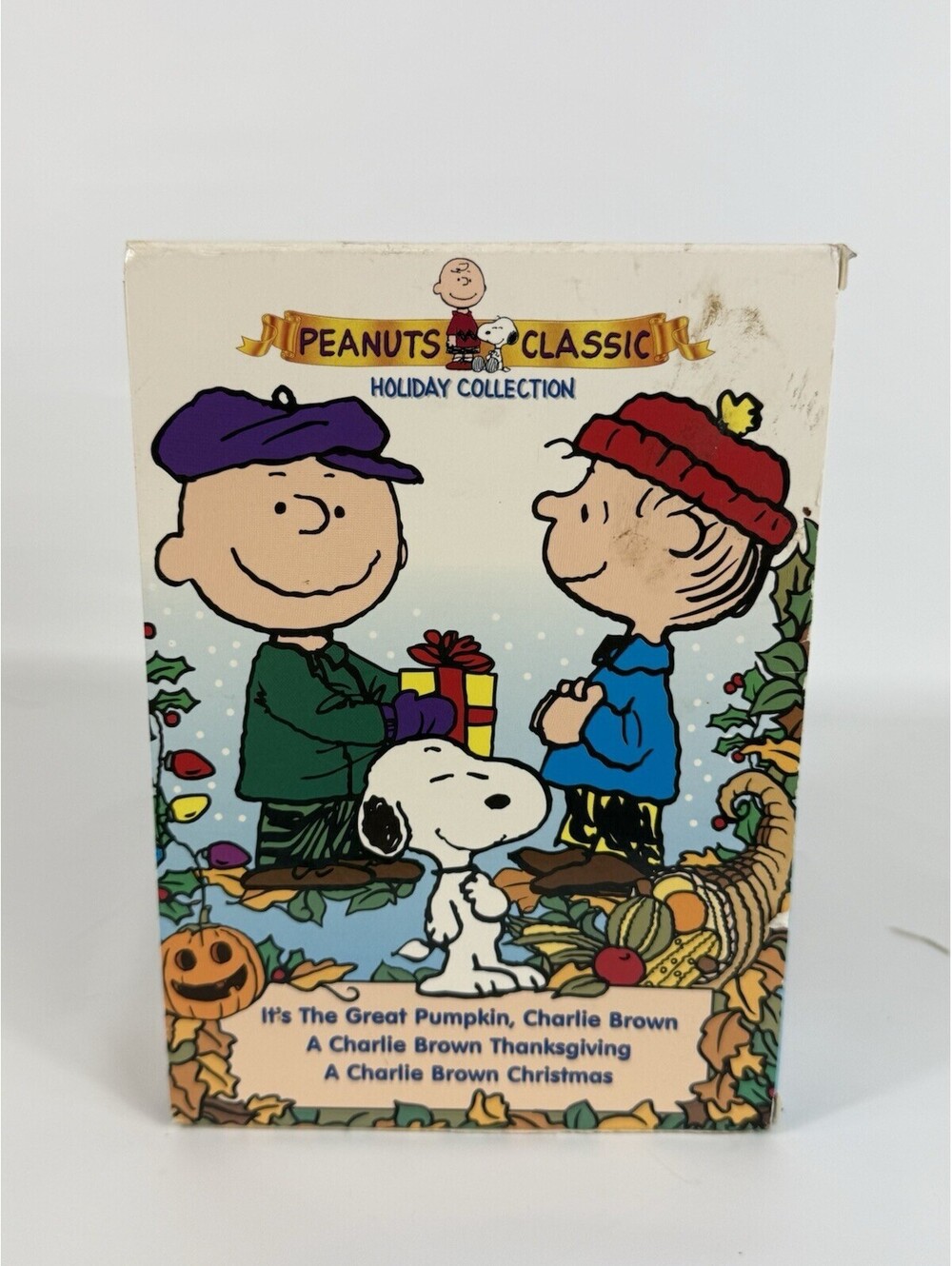 PEANUTS CLASSIC Holiday Collection DVD 2000 3-Disc Set Complete